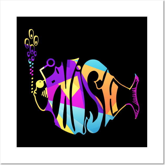 Phish Geometrik Wall Art by phishstore99